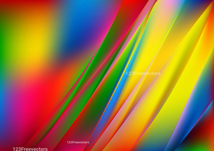 Abstract Colorful Diagonal Shiny Background Illustration