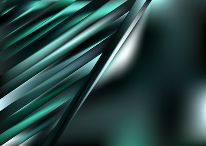 Abstract Black and Turquoise Diagonal Shiny Lines Background