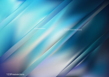 Blue and White Diagonal Shiny Lines Background