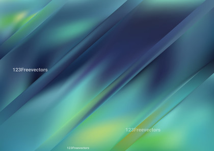 Abstract Blue and Green Diagonal Shiny Lines Background