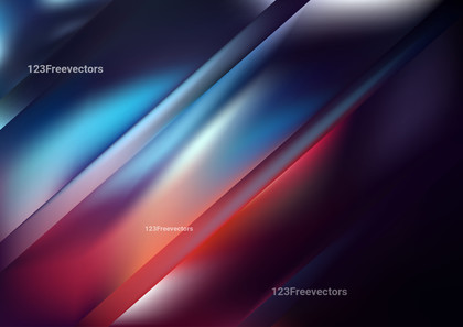 Abstract Black Red and Blue Diagonal Shiny Lines Background