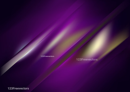 Abstract Purple Gold and Black Diagonal Shiny Background
