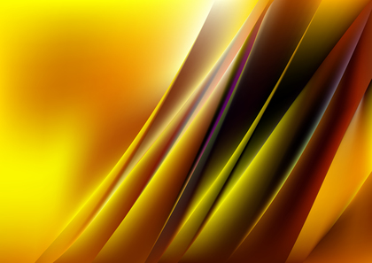 Yellow Orange and Black Diagonal Shiny Lines Background Vector Graphic