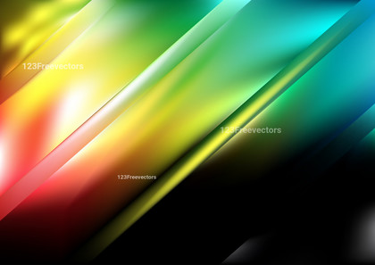 Red Yellow and Blue Diagonal Shiny Lines Background Image