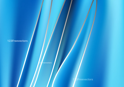 Shiny Abstract Blue Background Image