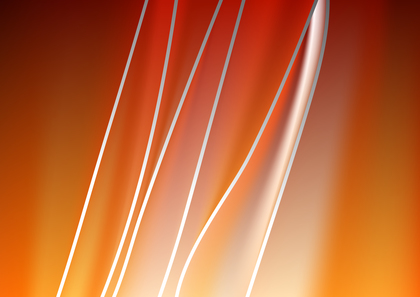 Abstract Shiny Orange Background Vector