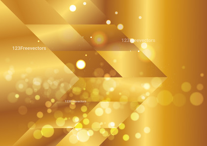 Shiny Abstract Gold Background