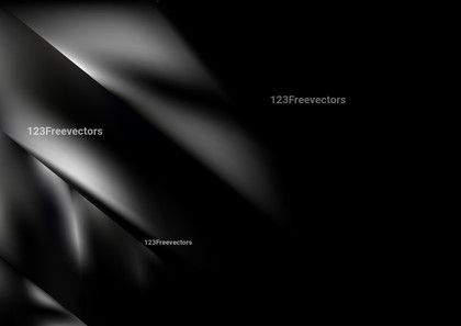 Black and Grey Shiny Abstract Background Vector Image