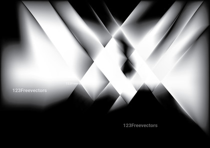 Black and White Abstract Shiny Background Vector Eps