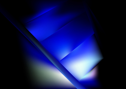 Shiny Abstract Blue Black and White Background