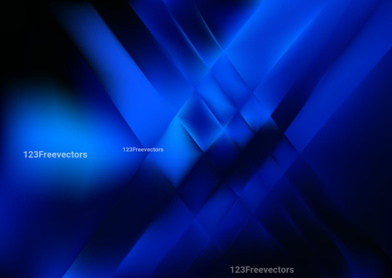 Abstract Shiny Cool Blue Background