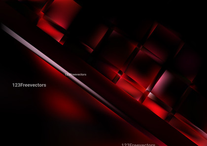 Cool Red Shiny Abstract Background Vector