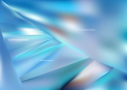 Shiny Abstract Blue and White Background