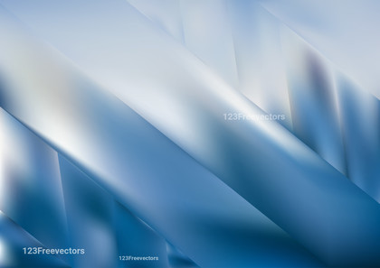 Shiny Abstract Blue and White Background Vector