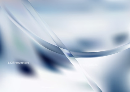 Blue and White Abstract Shiny Background