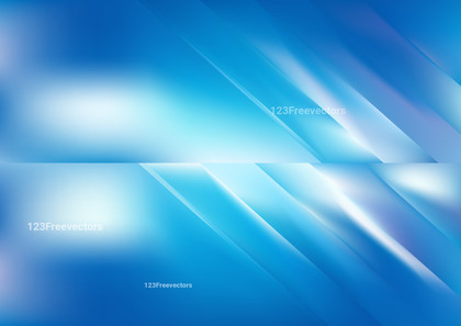 Blue and White Shiny Abstract Background Vector Image