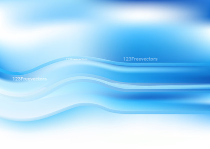 Abstract Shiny Blue and White Background Illustrator