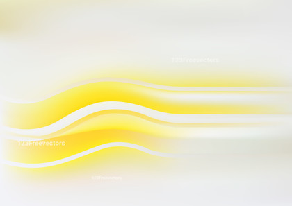 Shiny Abstract Yellow and White Background Vector