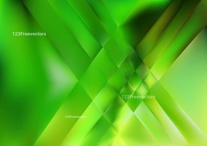 Green and Yellow Abstract Shiny Background Vector