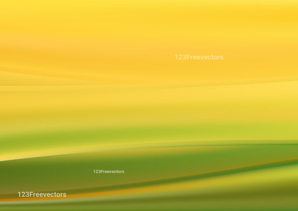 Shiny Abstract Green and Yellow Background Image