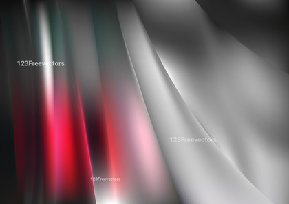 Abstract Shiny Red and Grey Background
