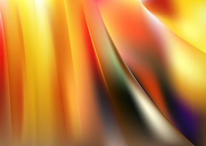 Shiny Abstract Red and Yellow Background Vector Art