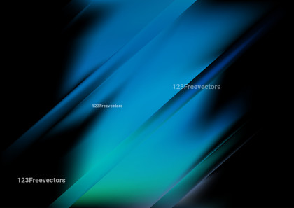 Black Blue and Green Abstract Shiny Background Graphic
