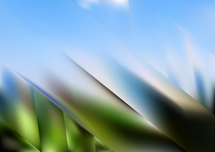 Shiny Abstract Black Blue and Green Background