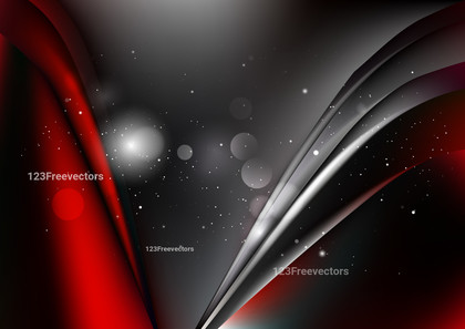 Abstract Shiny Black Grey and Red Background Image