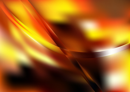 Black Red and Yellow Abstract Shiny Background