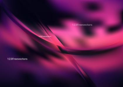 Shiny Abstract Pink Purple and Black Background Image