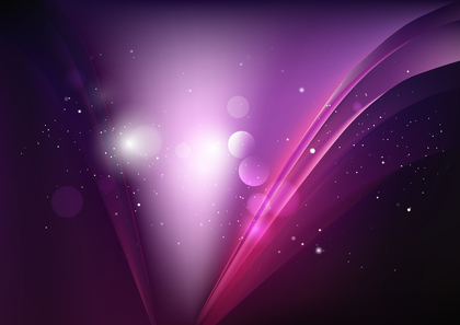 Pink Purple and Black Shiny Abstract Background Vector