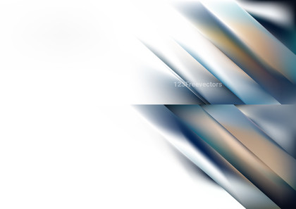 Abstract Blue Brown and White Background Vector Art