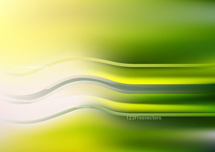 Shiny Green Yellow and White Background