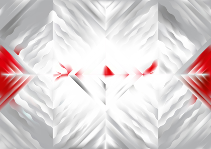Abstract Shiny White Red and Grey Background Vector Image