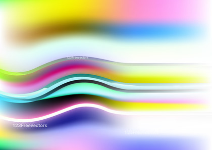 Shiny Pink Blue and Yellow Background Vector