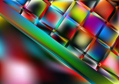 Shiny Abstract Red Green and Blue Background