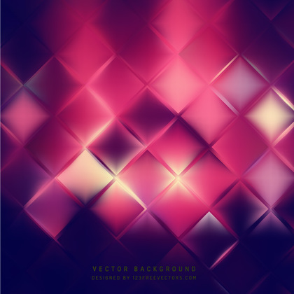 Abstract Dark Pink Geometric Square Background
