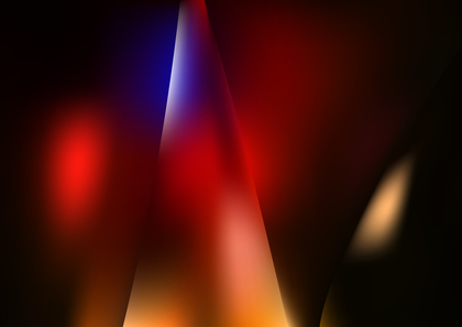 Shiny Abstract Red Orange and Blue Background Graphic