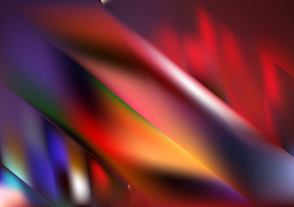 Red Orange and Blue Shiny Abstract Background