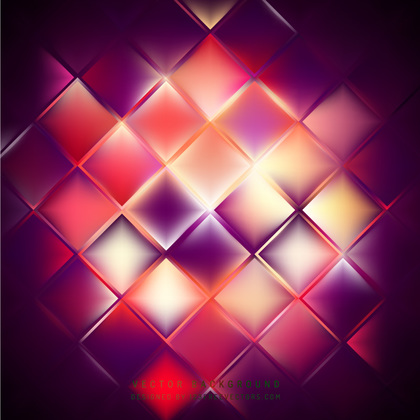 Dark Pink Geometric Square Background