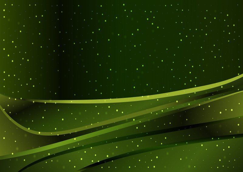 Abstract Dark Green Gradient Background Vector Illustration