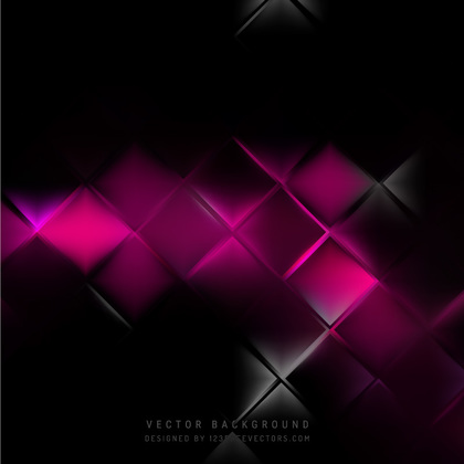 Abstract Black Pink Square Background Design