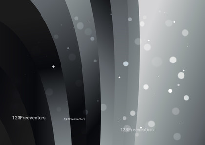 Abstract Black and Grey Gradient Background Vector Graphic