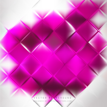 Abstract Pink White Square Background Design