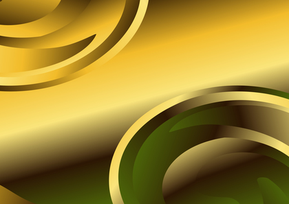 Green and Gold Gradient Background