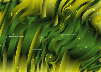 Green and Yellow Gradient Background Vector