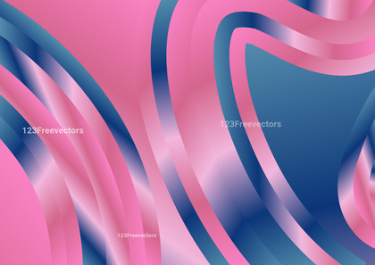 Abstract Pink and Blue Gradient Background Graphic