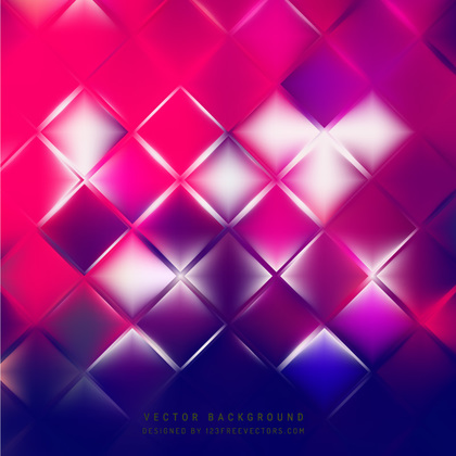 Purple Pink Square Background Template