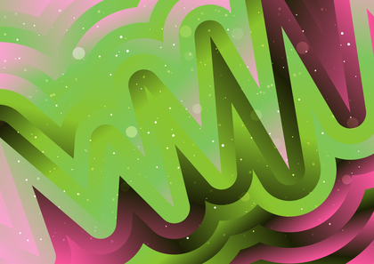 Abstract Pink and Green Gradient Background